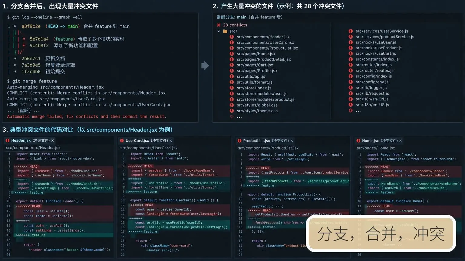 Git分支迁移Monorepo实战：给高速行驶的网站换引擎，先物理后逻辑五步走，业务零中断-智慧商城