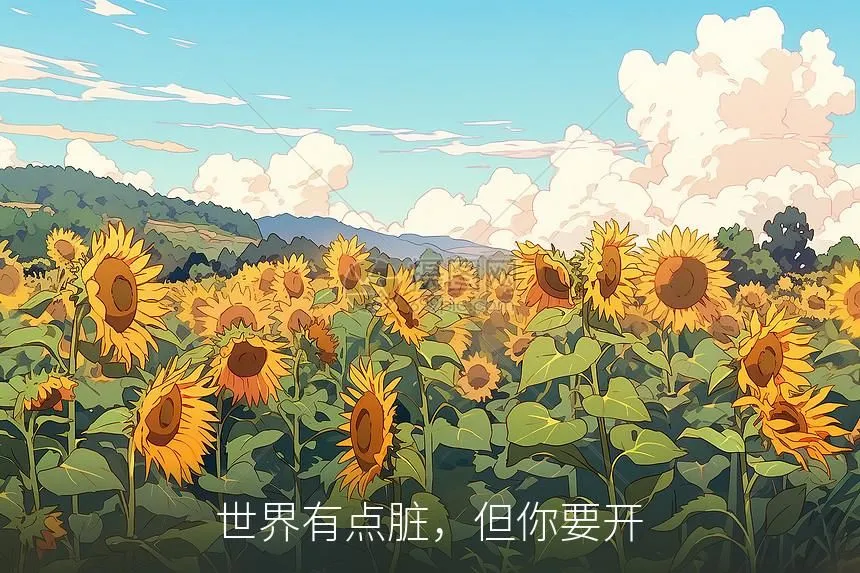 世界有点脏，但你要开