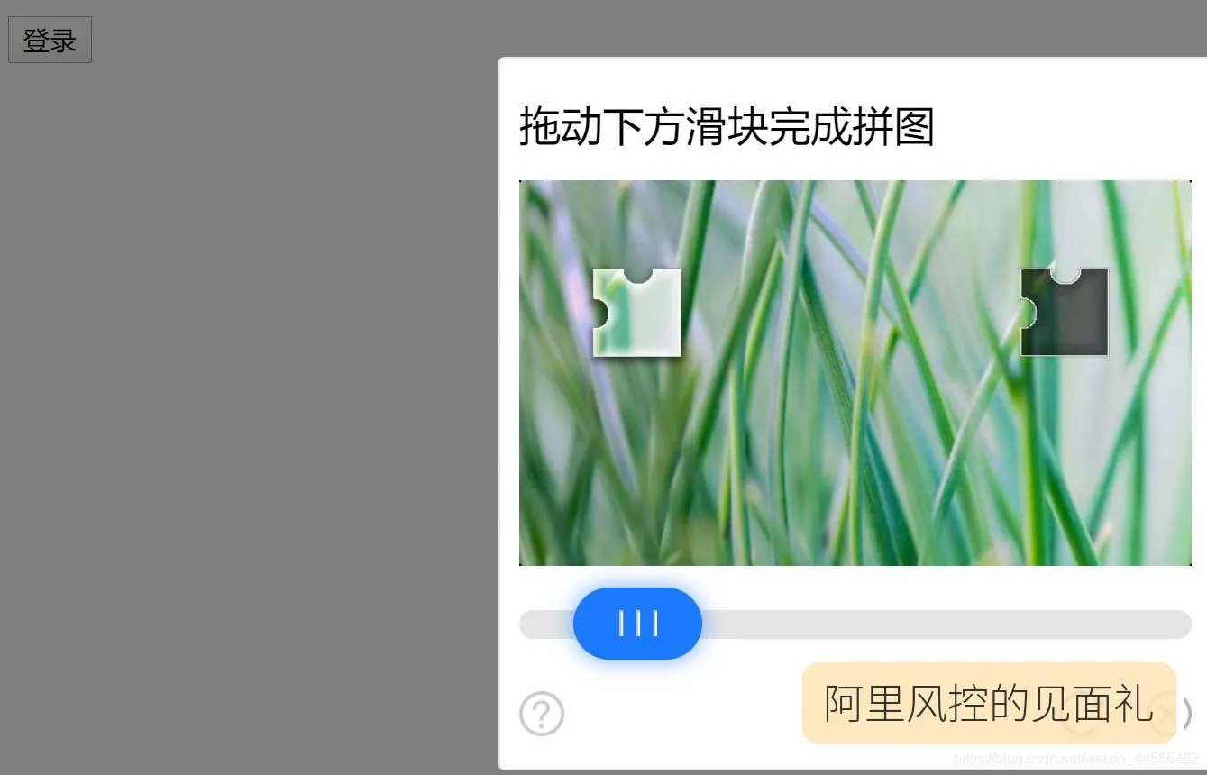 阿里风控的见面礼