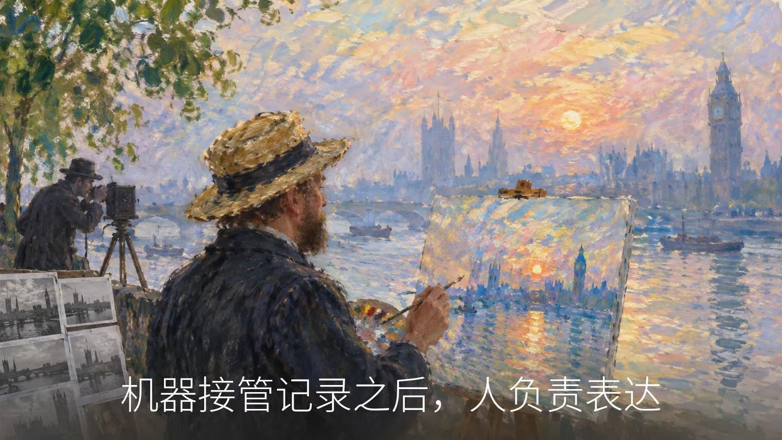 机器接管记录之后,人负责表达