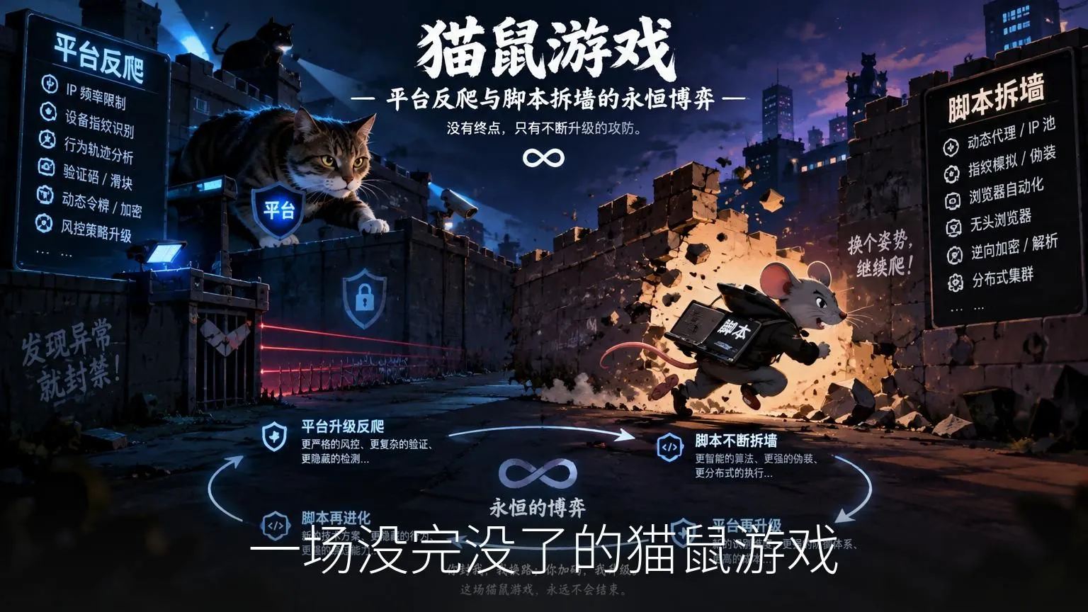 一场没完没了的猫鼠游戏