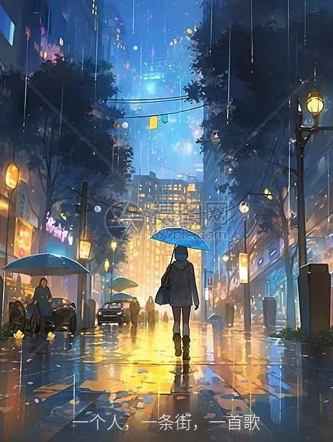 一个人,一条街,一首歌