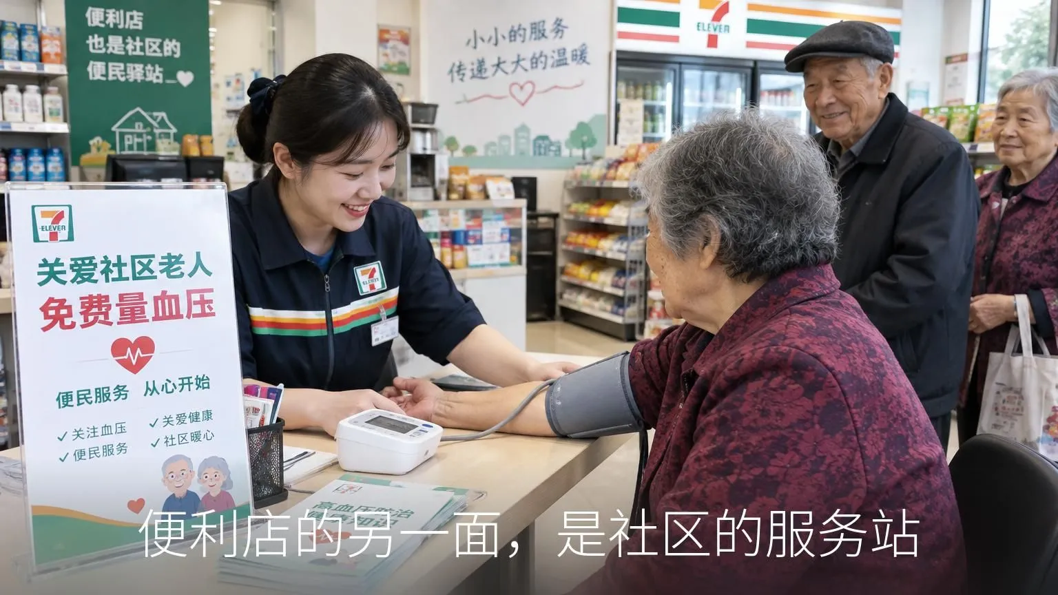 便利店的另一面,是社区的服务站