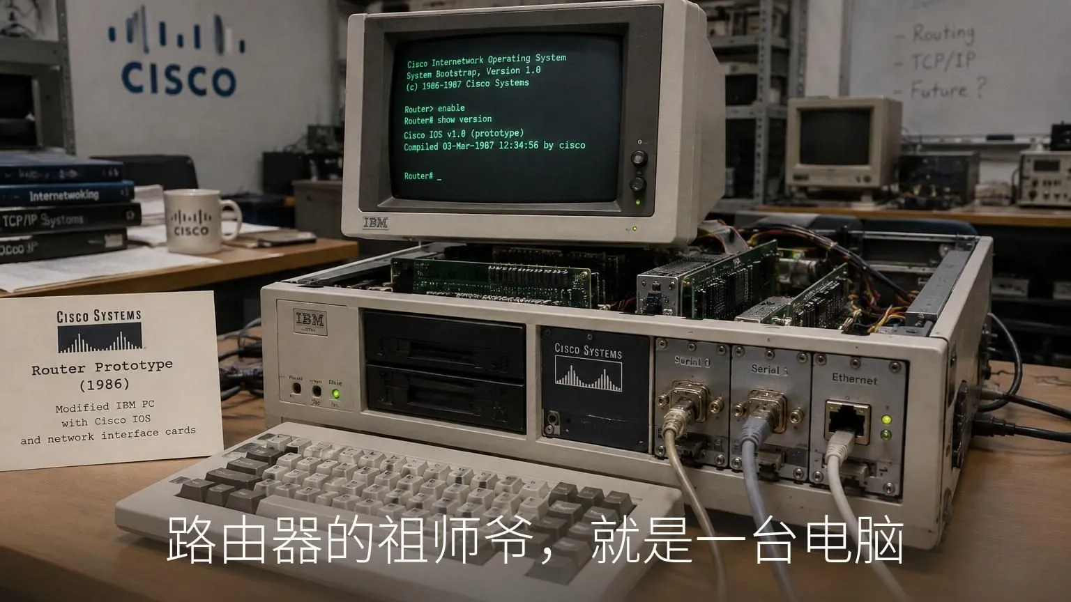 路由器的祖师爷,就是一台电脑